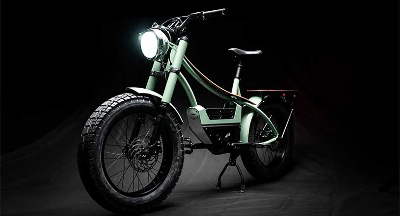 eco-responsible electric bike, made in France
